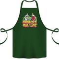 Spliff & Lighter Homies Funny Weed Cannabis Cotton Apron 100% Organic Forest Green
