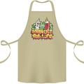 Spliff & Lighter Homies Funny Weed Cannabis Cotton Apron 100% Organic Khaki