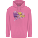 Spore Me the Details Funny Mushroom Mens 80% Cotton Hoodie Azelea