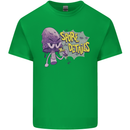 Spore Me the Details Funny Mushroom Mens Cotton T-Shirt Tee Top Irish Green