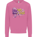Spore Me the Details Funny Mushroom Mens Sweatshirt Jumper Azalea