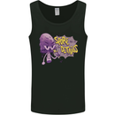 Spore Me the Details Funny Mushroom Mens Vest Tank Top Black