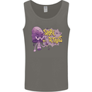 Spore Me the Details Funny Mushroom Mens Vest Tank Top Charcoal