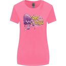 Spore Me the Details Funny Mushroom Womens Wider Cut T-Shirt Azalea