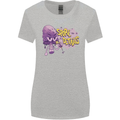 Spore Me the Details Funny Mushroom Womens Wider Cut T-Shirt Sports Grey