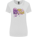 Spore Me the Details Funny Mushroom Womens Wider Cut T-Shirt White