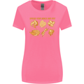 Spread Your Wings & Fry Funny Chicken BBQ Womens Wider Cut T-Shirt Azalea