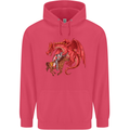 St. George Killing a Dragon Childrens Kids Hoodie Heliconia