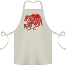 St. George Killing a Dragon Cotton Apron 100% Organic Natural