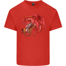 St. George Killing a Dragon Kids T-Shirt Childrens Red