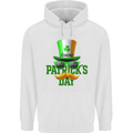 St. Patrick's Day Disguise Funny Childrens Kids Hoodie White
