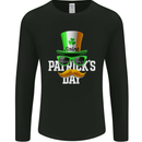 St. Patrick's Day Disguise Funny Irish Mens Long Sleeve T-Shirt Black