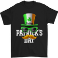 St. Patrick's Day Disguise Funny Irish Mens T-Shirt Cotton Gildan Black
