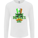St. Patrick's Day Disguise Funny Mens Long Sleeve T-Shirt White