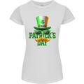 St. Patrick's Day Disguise Funny Womens Petite Cut T-Shirt White