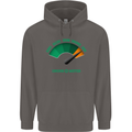 St. Patrick's Day Drunkometer Funny Beer Mens 80% Cotton Hoodie Charcoal