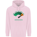 St. Patrick's Day Drunkometer Funny Beer Mens 80% Cotton Hoodie Light Pink