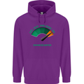 St. Patrick's Day Drunkometer Funny Beer Mens 80% Cotton Hoodie Purple