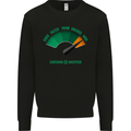 St. Patrick's Day Drunkometer Funny Beer Mens Sweatshirt Jumper Black