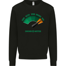 St. Patrick's Day Drunkometer Funny Beer Mens Sweatshirt Jumper Black