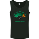 St. Patrick's Day Drunkometer Funny Beer Mens Vest Tank Top Black