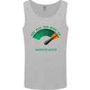 St. Patrick's Day Drunkometer Funny Beer Mens Vest Tank Top Sports Grey
