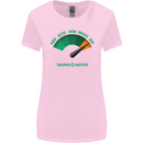 St. Patrick's Day Drunkometer Funny Beer Womens Wider Cut T-Shirt Light Pink