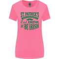 St. Patrick's Day Eat Drink Be Irish Beer Womens Wider Cut T-Shirt Azalea