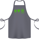 St. Patrick's Day Lucky Weed Drugs Funny Cotton Apron 100% Organic Steel