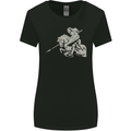 St George On a Horse St. George's Day Womens Wider Cut T-Shirt Black