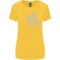 St George On a Horse St. George's Day Womens Wider Cut T-Shirt Yellow
