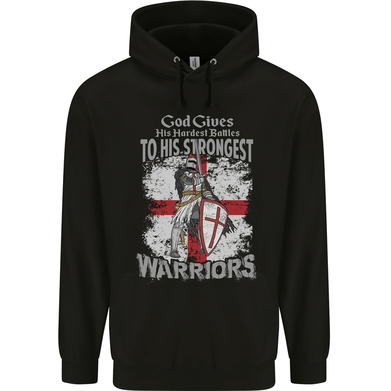 St George Warriors Childrens Kids Hoodie Black