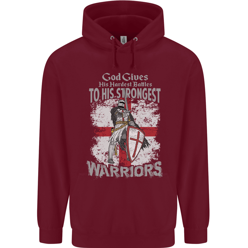 St George Warriors Childrens Kids Hoodie Maroon