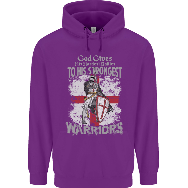 St George Warriors Childrens Kids Hoodie Purple