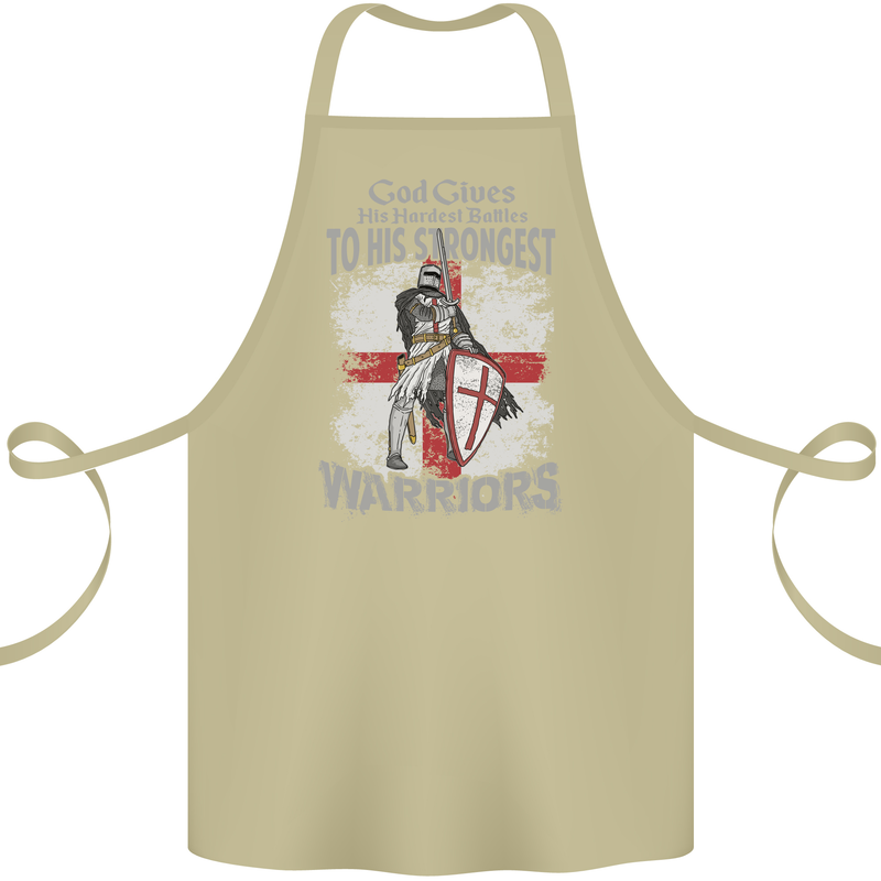 St George Warriors Cotton Apron 100% Organic Khaki