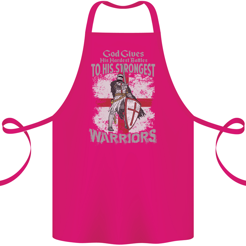 St George Warriors Cotton Apron 100% Organic Pink