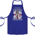 St George Warriors Cotton Apron 100% Organic Royal Blue