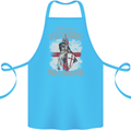 St George Warriors Cotton Apron 100% Organic Turquoise