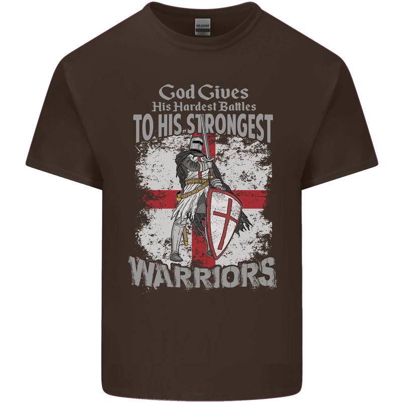 St George Warriors Kids T-Shirt Childrens Chocolate