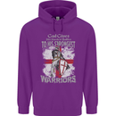 St George Warriors Mens 80% Cotton Hoodie Purple