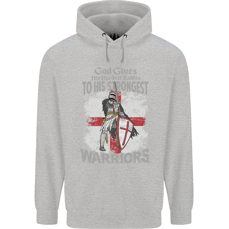 St George Warriors Mens 80% Cotton Hoodie Sports Grey