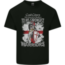 St George Warriors Mens Cotton T-Shirt Tee Top Black