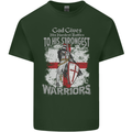 St George Warriors Mens Cotton T-Shirt Tee Top Forest Green