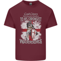 St George Warriors Mens Cotton T-Shirt Tee Top Maroon