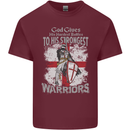 St George Warriors Mens Cotton T-Shirt Tee Top Maroon