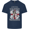 St George Warriors Mens Cotton T-Shirt Tee Top Navy Blue