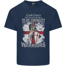 St George Warriors Mens Cotton T-Shirt Tee Top Navy Blue
