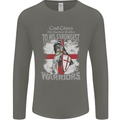 St George Warriors Mens Long Sleeve T-Shirt Charcoal