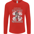 St George Warriors Mens Long Sleeve T-Shirt Red