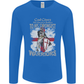 St George Warriors Mens Long Sleeve T-Shirt Royal Blue